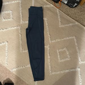 size small blue leggings